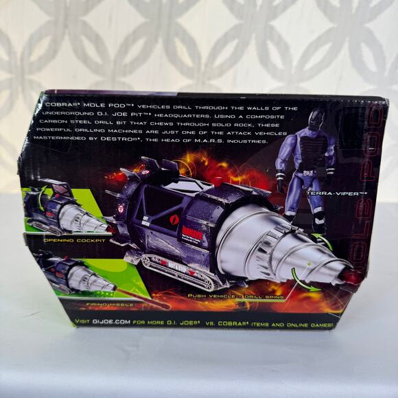 Hasbro GI JOE Rise of the Cobra Mole Pod with Terra-Viper 2009 - Picture 4 of 4